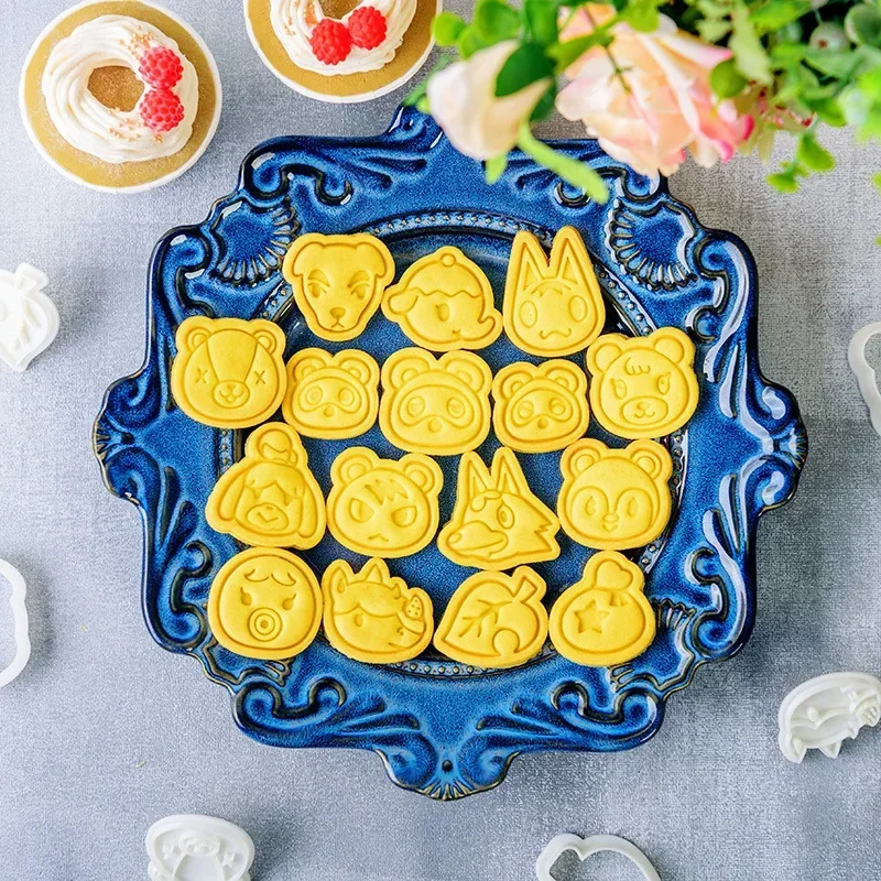 Cake Cookie Animal Crossing Cutter Cute Anime Figure DIY 3D Baking Mould Cookie Tools Set Party Decorations
Cake Cookie Animal Crossing Cutter Cute Anime Figure DIY 3D Baking Mould Cookie Tools Set Party Decorations