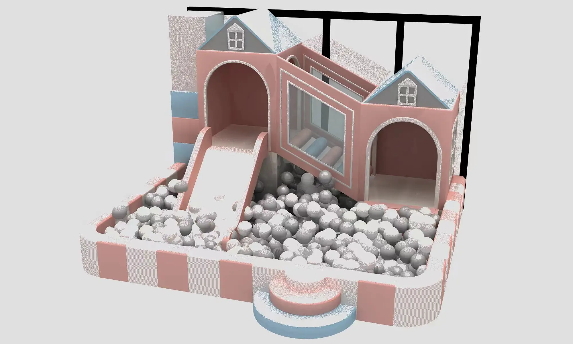 Customized Indoor Soft Playground With Ball Pit Kids Play Equipment - Durable Children's Play Area Installation
Customized Indoor Soft Playground With Ball Pit Kids Play Equipment - Durable Children's Play Area Installation