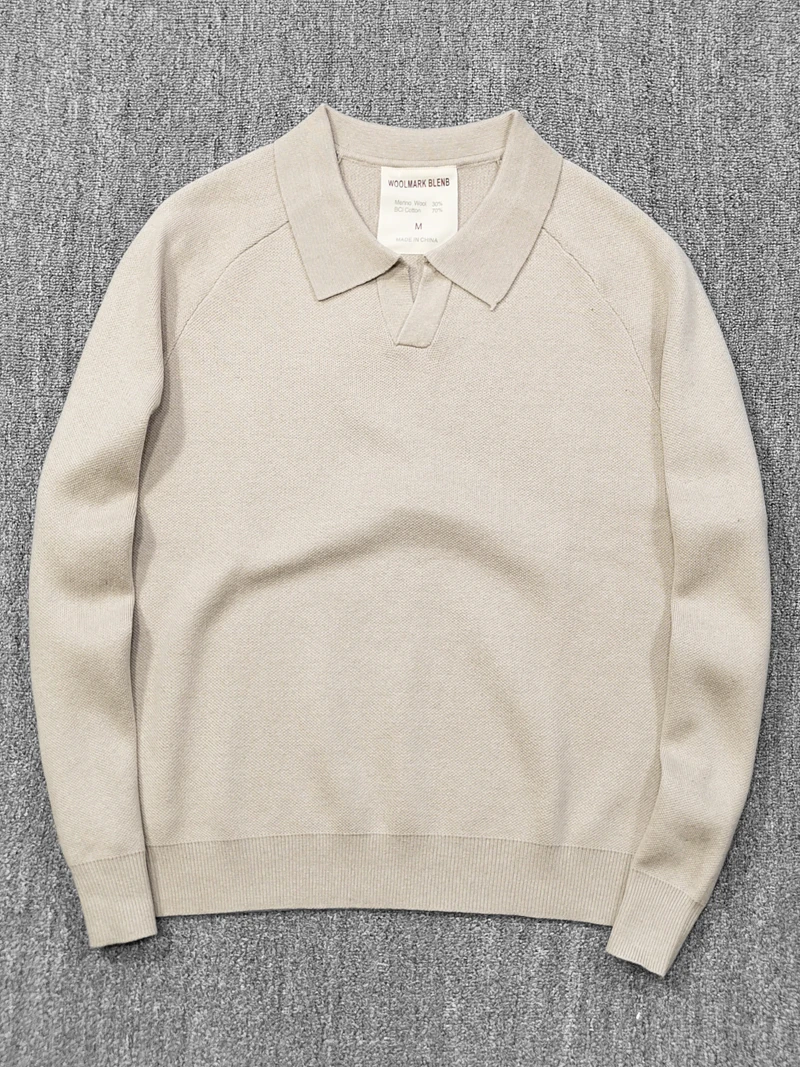 Мужской повседневный модный вязаный свитер Nordic HU из 30% мериносовой шерсти и 70% хлопка для осени и зимы, с дизайнерскими вставками на плечах, трендовый
Мужской повседневный модный вязаный свитер Nordic HU из 30% мериносовой шерсти и 70% хлопка для осени и зимы, с дизайнерскими вставками на плечах, трендовый