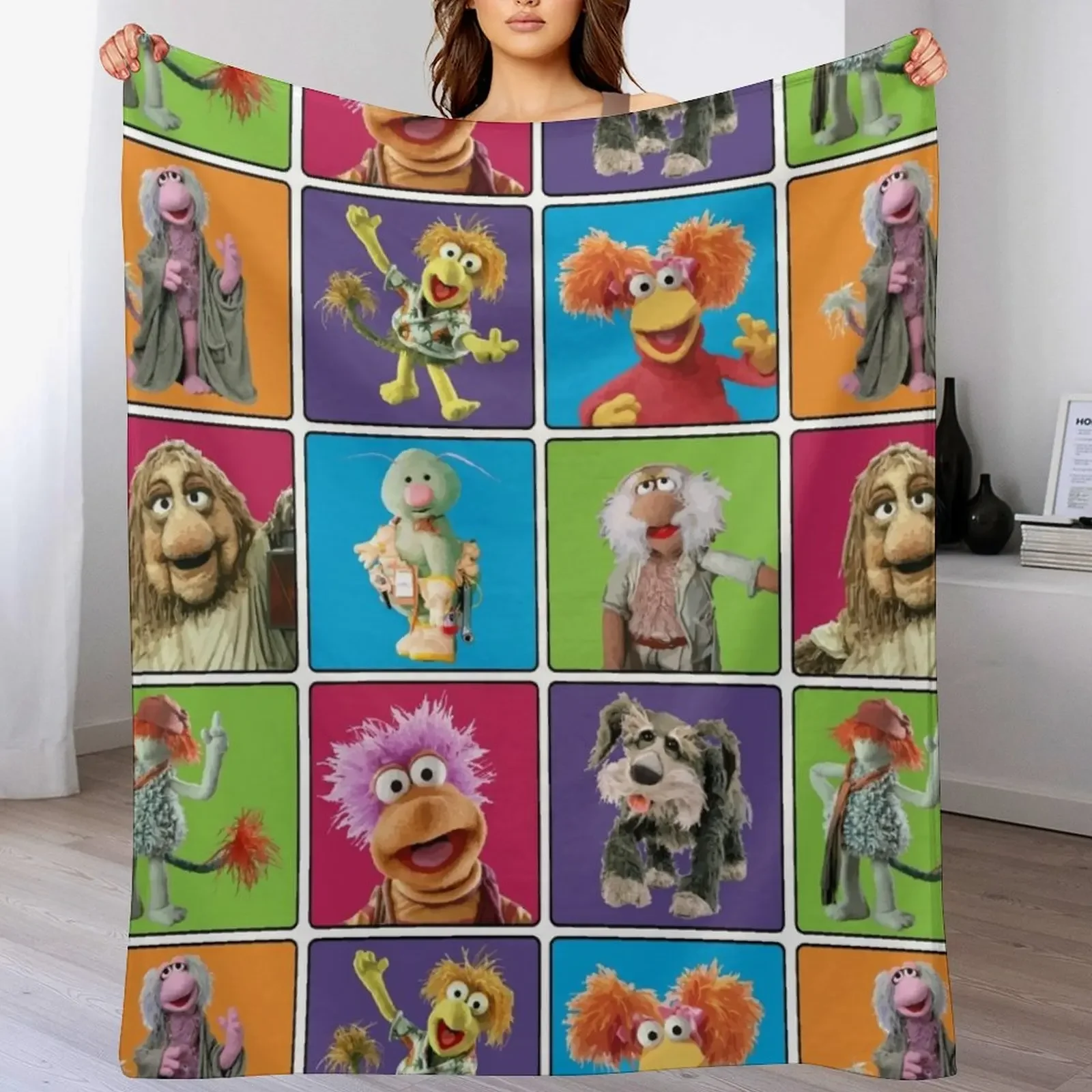 Fraggle Rock Squares Throw Blanket Blankets For Baby Moving Thins Winter beds Blankets
Fraggle Rock Squares Throw Blanket Blankets For Baby Moving Thins Winter beds Blankets