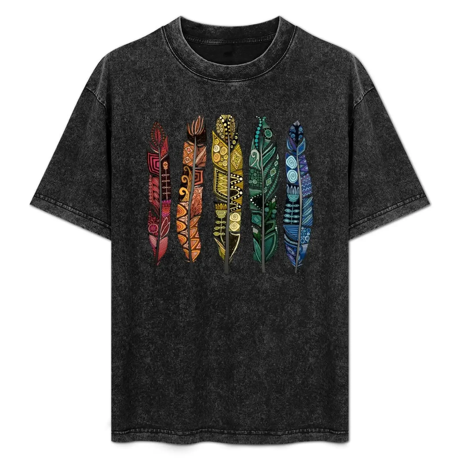 boho rainbow feathers T-Shirt plus size clothes tops basketball graphic tees custom shirt mens big and tall t shirts
boho rainbow feathers T-Shirt plus size clothes tops basketball graphic tees custom shirt mens big and tall t shirts