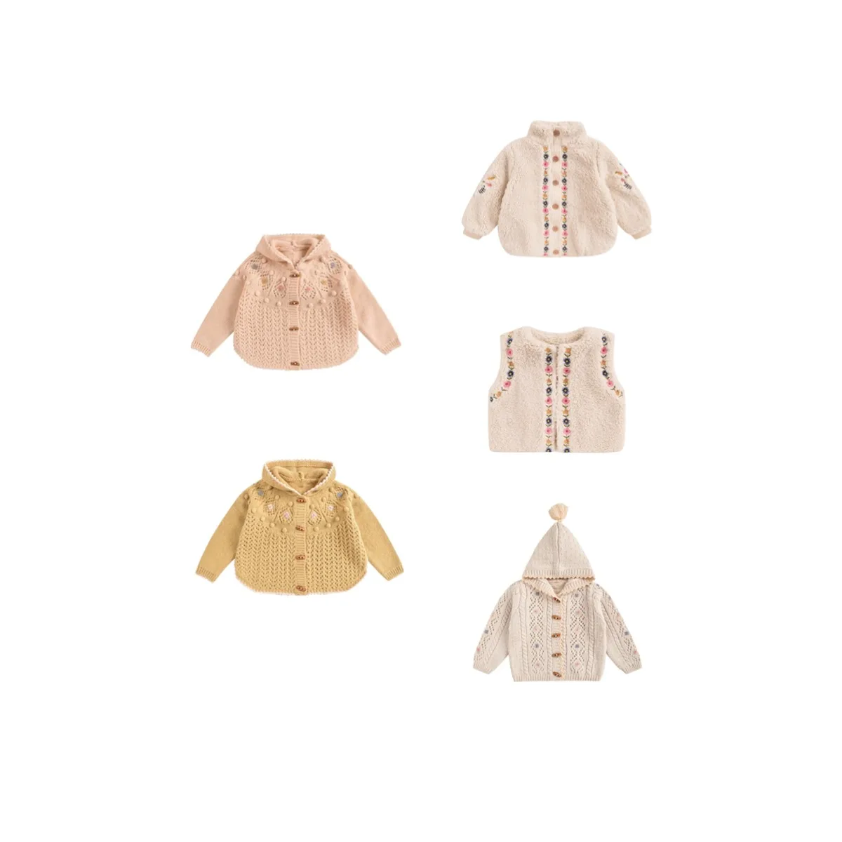 Wisdm Kids 25LM Autumn/winter New Girl Hooded Long Sleeved Cute Cloak Jacket Versatile Girls' Sweater Jacket
Wisdm Kids 25LM Autumn/winter New Girl Hooded Long Sleeved Cute Cloak Jacket Versatile Girls' Sweater Jacket