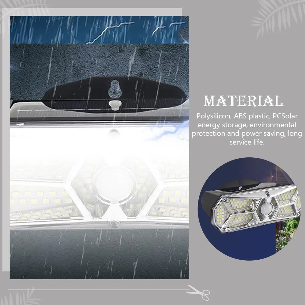 Intelligent Sensing Wall Light Solar Yard Lamp Outdoor Water Resistant Durable Solar Energy Storage Environmental Protection 
Intelligent Sensing Wall Light Solar Yard Lamp Outdoor Water Resistant Durable Solar Energy Storage Environmental Protection