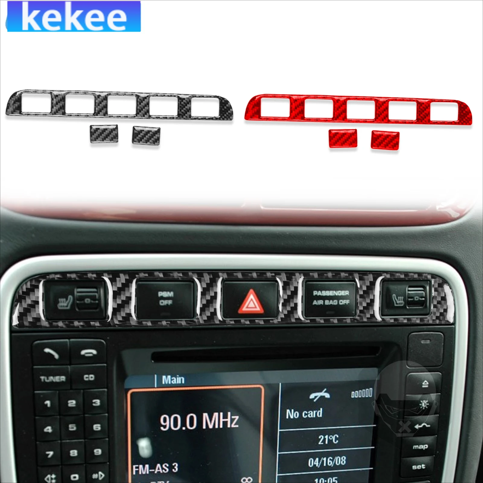 For Porsche Cayenne S GTS Turbo 2003-2010 Carbon Fiber Dashboard Center Console Warning Light Interior Stickers Car Accessories
For Porsche Cayenne S GTS Turbo 2003-2010 Carbon Fiber Dashboard Center Console Warning Light Interior Stickers Car Accessories
