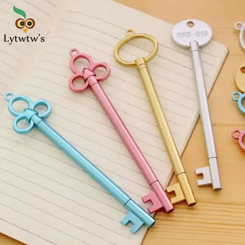 1 Uds. Bolígrafo de Gel con llave Retro Kawaii de papelería Lytwtw, suministros para escuela y oficina, bolígrafo de Gel con man
1 Uds. Bolígrafo de Gel con llave Retro Kawaii de papelería Lytwtw, suministros para escuela y oficina, bolígrafo de Gel con man