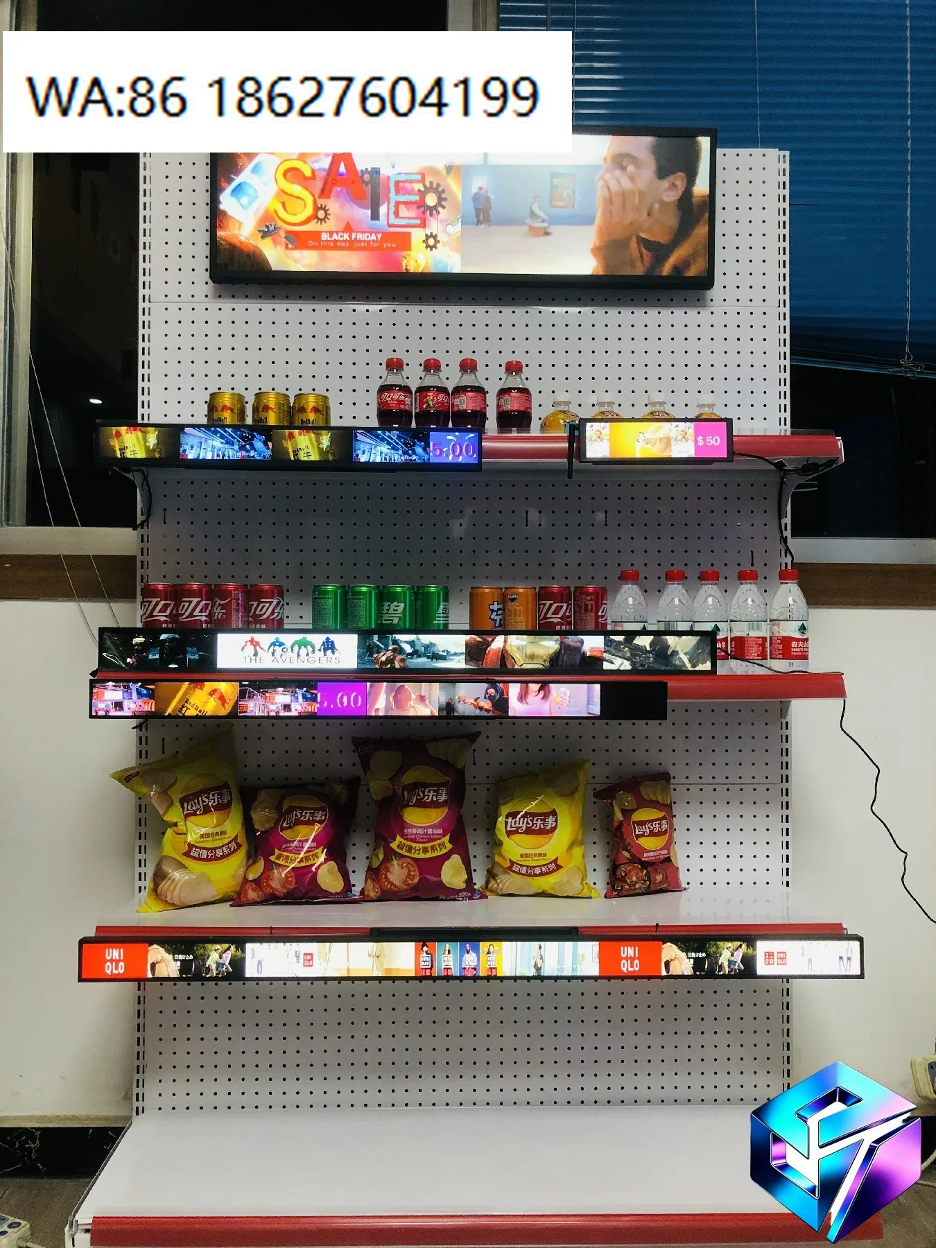 23.1 To 37.8 Inch Ultra Wide Stretch Bar LCD Display Supermarket Indoor Shelf Advertising Media Player Screen
23.1 To 37.8 Inch Ultra Wide Stretch Bar LCD Display Supermarket Indoor Shelf Advertising Media Player Screen