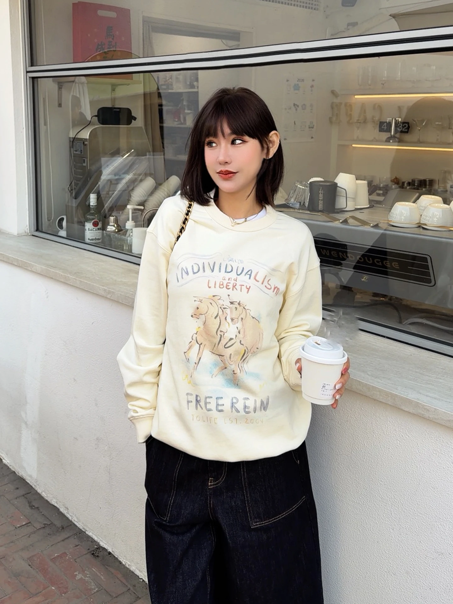 ASBR Pure Cotton Painted Print Loose Fit Women's Hoodie Spring 2026 Breathable Casual Style Long Sleeve round Neck Sweatshirt
ASBR Pure Cotton Painted Print Loose Fit Women's Hoodie Spring 2026 Breathable Casual Style Long Sleeve round Neck Sweatshirt