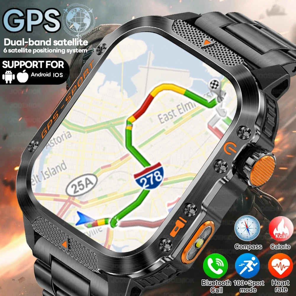 Built-in GPS Sports Smart Watch Men 540 mAh 10ATM waterproof Swim Watch Altimeter Barometer Compass Military Outdoor Smartwatch
Built-in GPS Sports Smart Watch Men 540 mAh 10ATM waterproof Swim Watch Altimeter Barometer Compass Military Outdoor Smartwatch