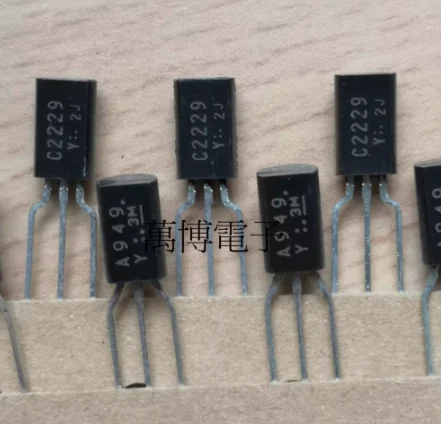 20pair/lot Audio transistor 2SA949 2SC2229 laser word coding with Japanese original A949 C2229 Y gear free shipping
20pair/lot Audio transistor 2SA949 2SC2229 laser word coding with Japanese original A949 C2229 Y gear free shipping