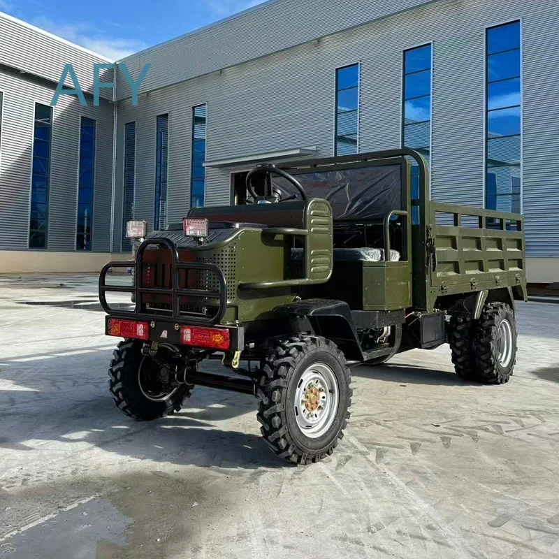 Agricultural pastoral farmer's car 25 horsepower diesel four-wheel drive, agricultural orchard hydraulic dump truck
Agricultural pastoral farmer's car 25 horsepower diesel four-wheel drive, agricultural orchard hydraulic dump truck