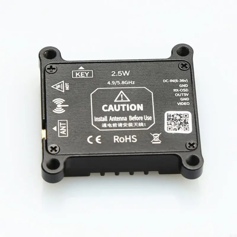 H37F 2,5W FPV -передатчики для модельных самолетов с регулируемыми частотами 4,9 г/5,8 г и сильным покрытием сигнала
H37F 2,5W FPV -передатчики для модельных самолетов с регулируемыми частотами 4,9 г/5,8 г и сильным покрытием сигнала