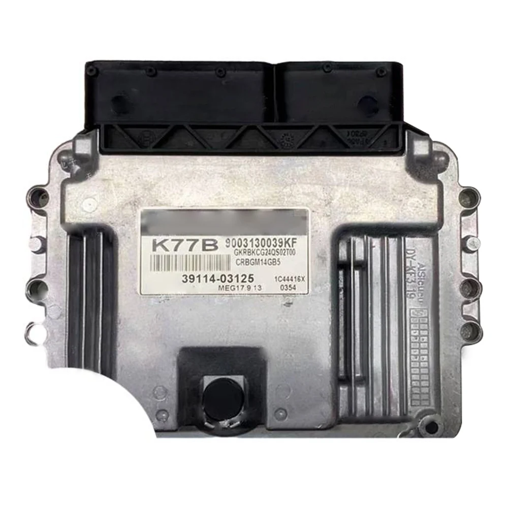 Engine Computer Control Unit ECU 39114-03125 For Hyundai KIA K77B MEG17.9.13
Engine Computer Control Unit ECU 39114-03125 For Hyundai KIA K77B MEG17.9.13