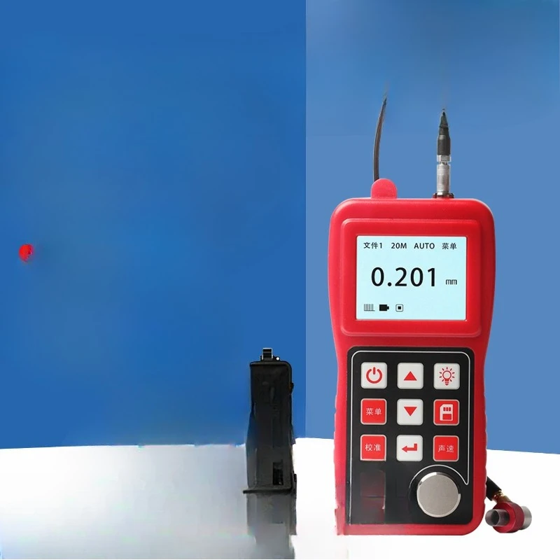 Ultrasonic thickness gauge, high-precision digital display glass
Ultrasonic thickness gauge, high-precision digital display glass