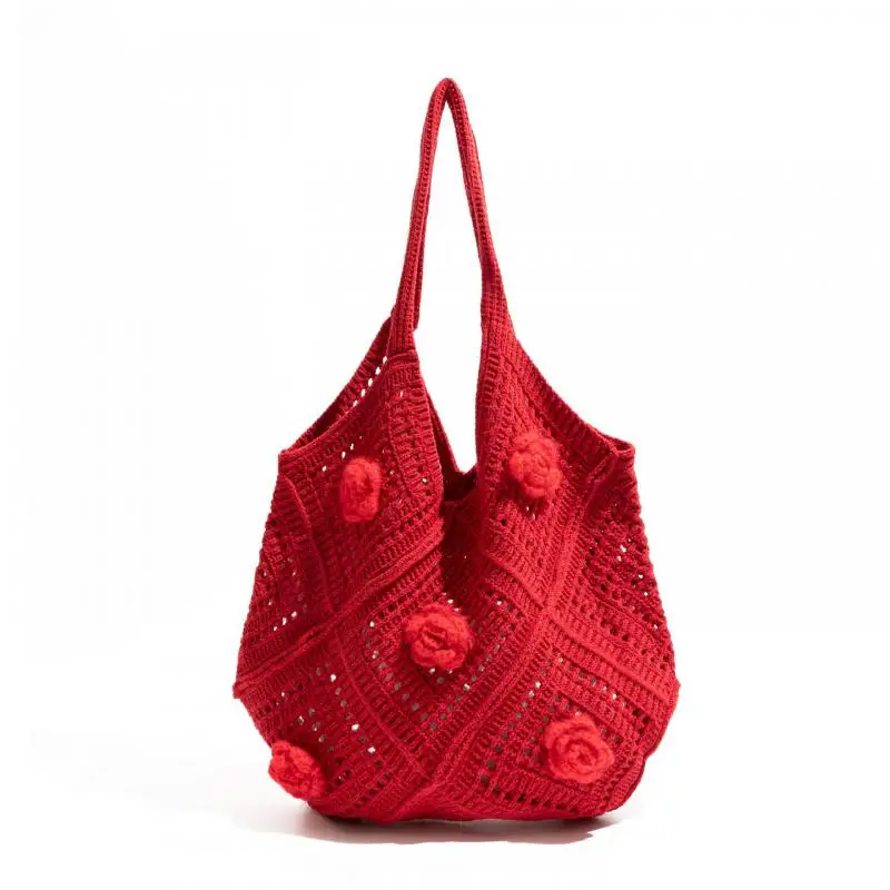 2025 New Fashionable Knitted Hollow Knitted Bucket Type Large Capacity Shoulder Bag French Beach Vacation Beach Women Bag Trendy
2025 New Fashionable Knitted Hollow Knitted Bucket Type Large Capacity Shoulder Bag French Beach Vacation Beach Women Bag Trendy