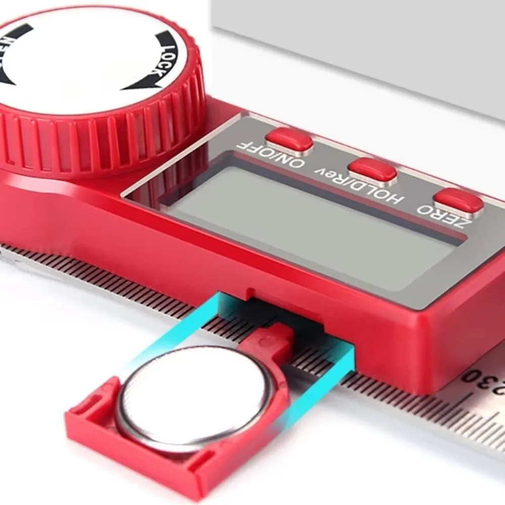 2 in 1 Digital Angle Finder 360 Degree High Accuracy Electronic Angle Meter Stainless Steel Precision Metal Square
2 in 1 Digital Angle Finder 360 Degree High Accuracy Electronic Angle Meter Stainless Steel Precision Metal Square
