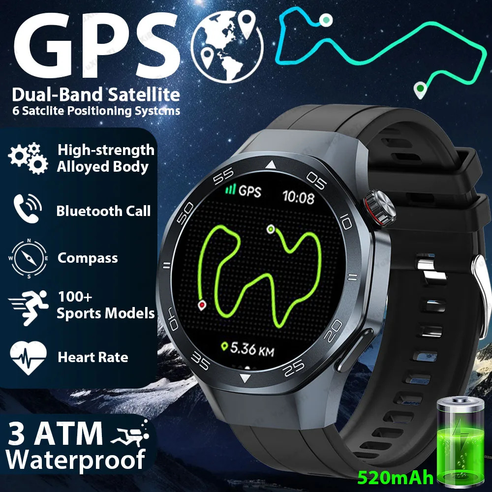 Новинка 2025 года, уличные военные GPS-спортивные умные часы для мужчин, встроенный двухдиапазонный компас GNSS, альтиметр, 3 атм, умные часы с Bluetooth-вызовом
Новинка 2025 года, уличные военные GPS-спортивные умные часы для мужчин, встроенный двухдиапазонный компас GNSS, альтиметр, 3 атм, умные часы с Bluetooth-вызовом