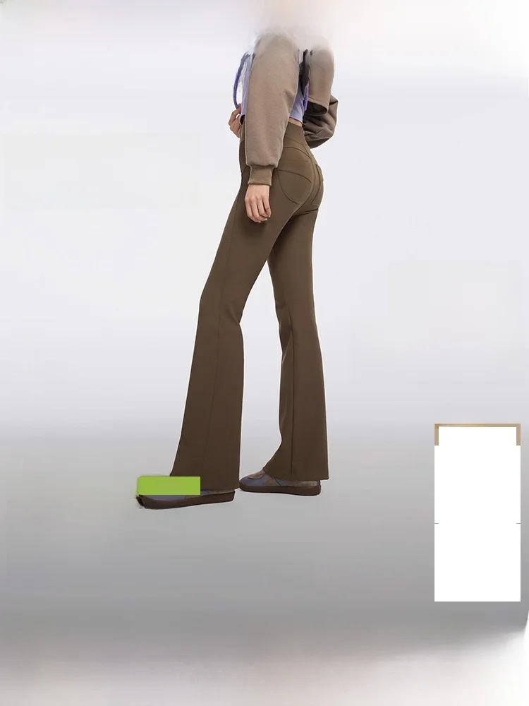 High Waist Fce Lined Yoga Pants Women's Early Autumn arkskin Pants Flared Bot Casual Wear Nylon Spandex Blend
High Waist Fce Lined Yoga Pants Women's Early Autumn arkskin Pants Flared Bot Casual Wear Nylon Spandex Blend