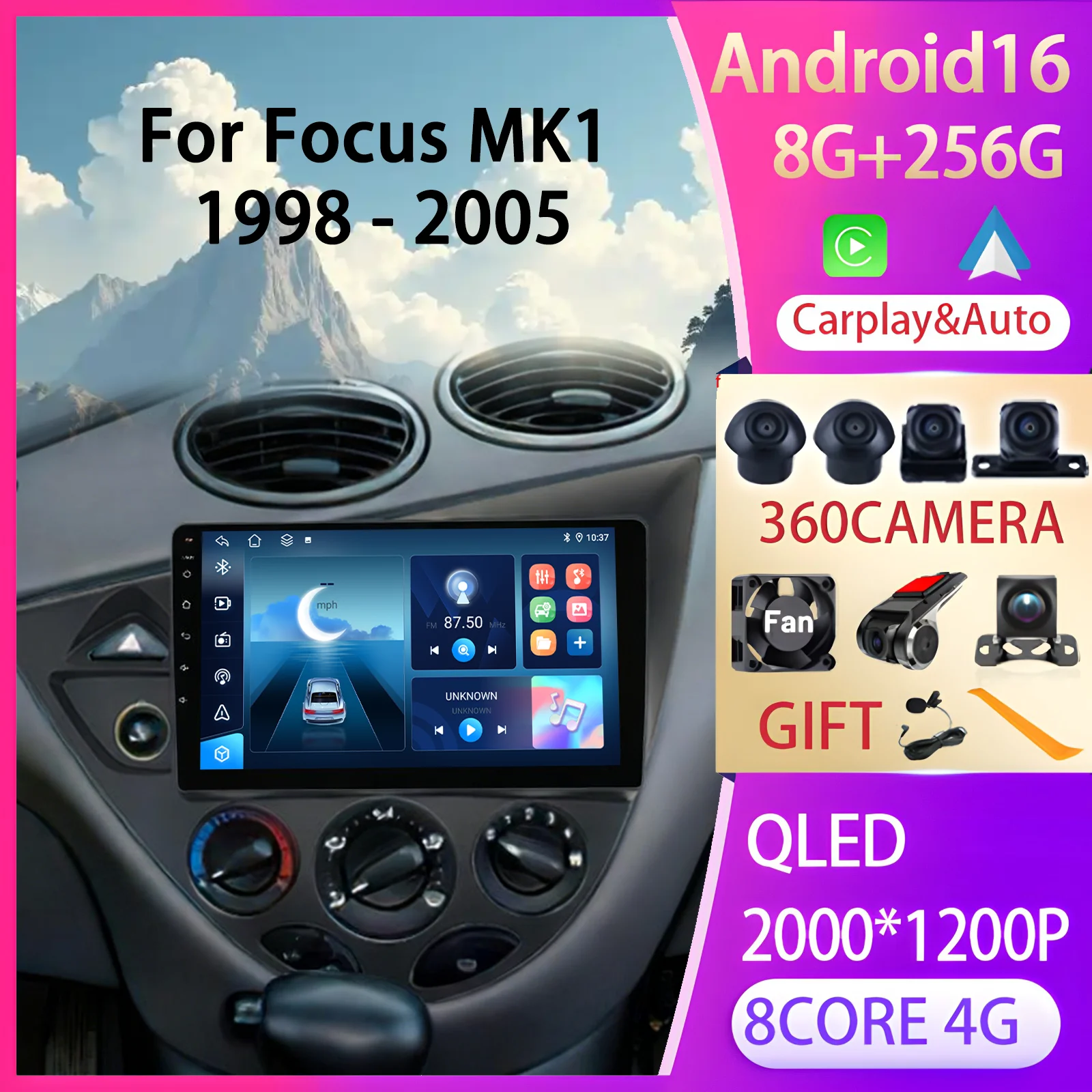 9-дюймовый сенсорный экран FM-автомобильный стерео радио для Ford Fiesta 1995-2001 Focus MK1 1998-2005 Carplay Android Auto автомобильный мультимедийный плеер
9-дюймовый сенсорный экран FM-автомобильный стерео радио для Ford Fiesta 1995-2001 Focus MK1 1998-2005 Carplay Android Auto автомобильный мультимедийный плеер