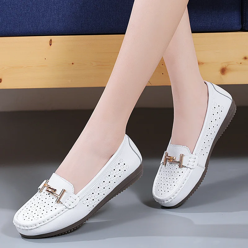2026 New Women's Genuine Leather Loafers Driving Shoes Soft Sole Flat Slip On Casual Versatile Comfortable Solid Walking Shoes
2026 New Women's Genuine Leather Loafers Driving Shoes Soft Sole Flat Slip On Casual Versatile Comfortable Solid Walking Shoes
