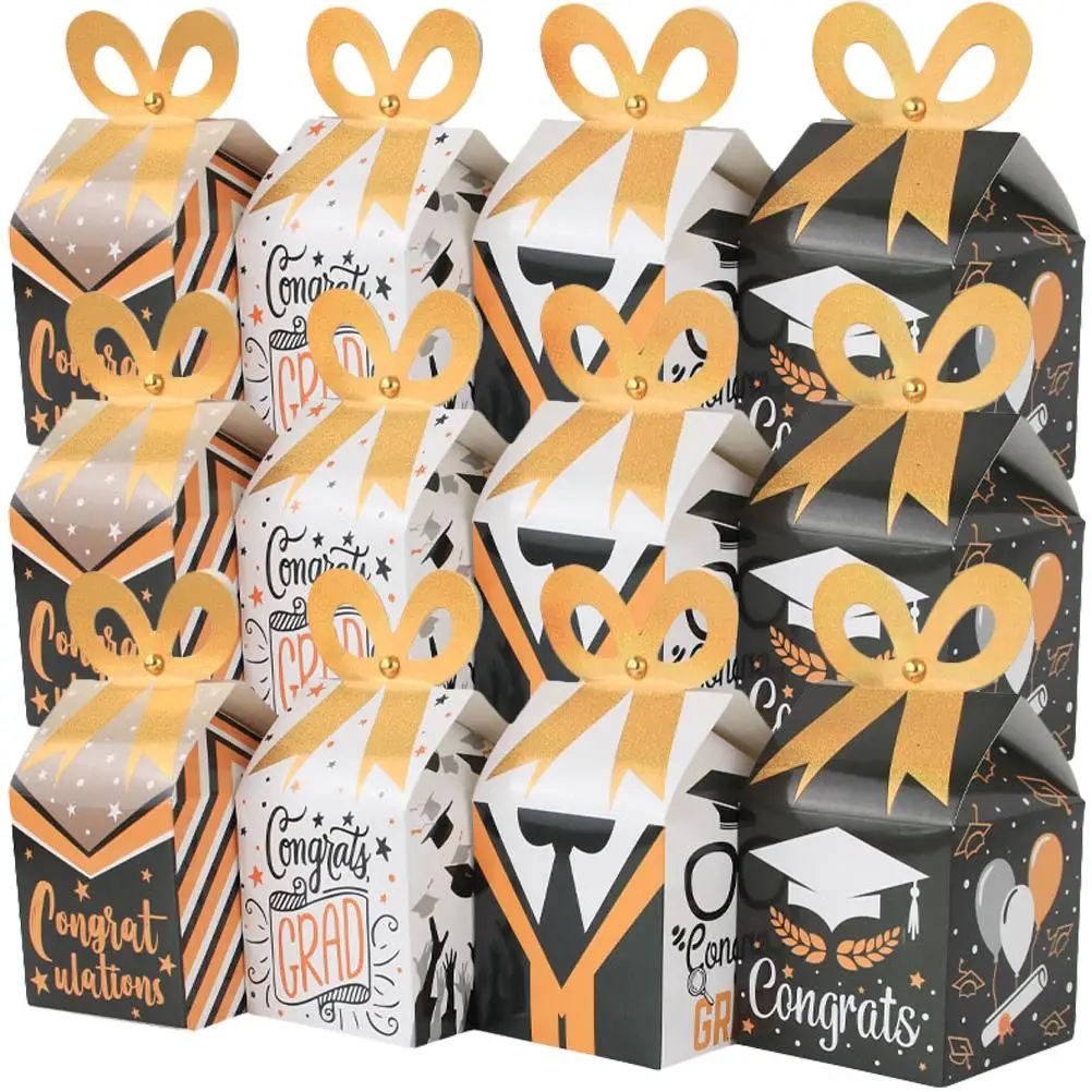 12 Pcs Graduation Gift Box Small Candy Boxes Wrapping Paper Holders for Party Container Packaging Sweets
12 Pcs Graduation Gift Box Small Candy Boxes Wrapping Paper Holders for Party Container Packaging Sweets