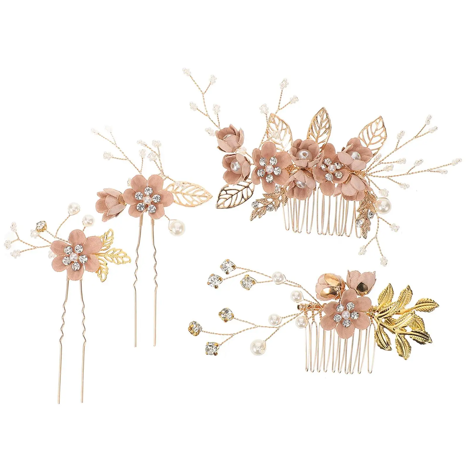4 Pcs Wedding Hair Comb Set Pink Bridal Combs Accessories for Bridesmaids Flower Girls Party Prom Engagement Anniversary Special
4 Pcs Wedding Hair Comb Set Pink Bridal Combs Accessories for Bridesmaids Flower Girls Party Prom Engagement Anniversary Special