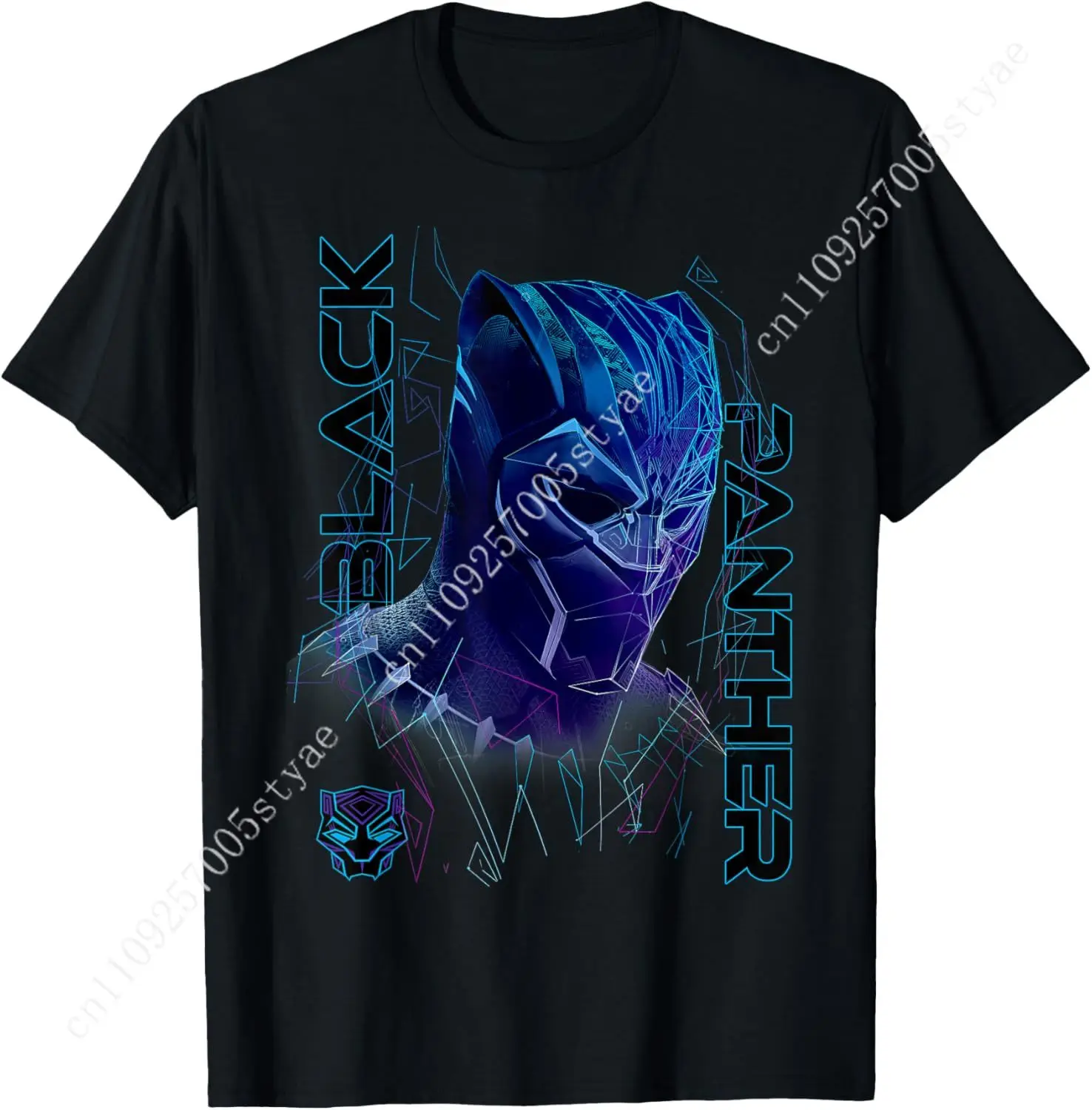 Marvel Black Panther Movie Geo Tech Purple Portrait T-Shirt
Marvel Black Panther Movie Geo Tech Purple Portrait T-Shirt