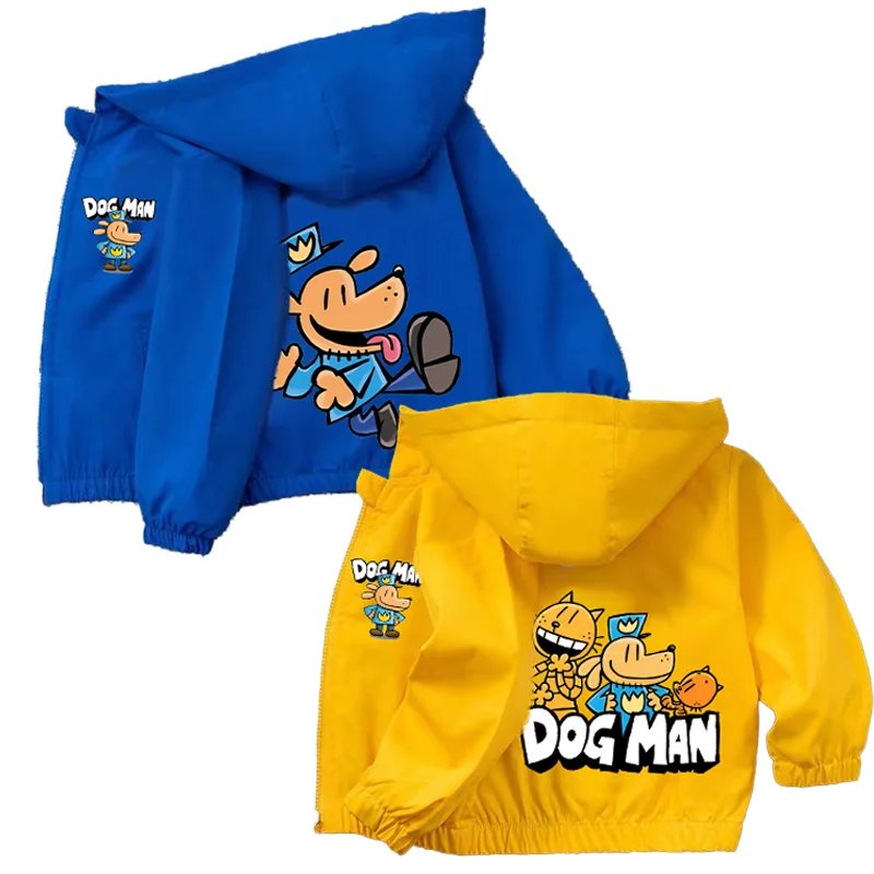 Dog Man Cute Hooded Jacket Boys Girls Anime Coat Kids Spring Windbreaker Outerwear TShirt Outdoor Sport Long Sleeve Clothes Gift
Dog Man Cute Hooded Jacket Boys Girls Anime Coat Kids Spring Windbreaker Outerwear TShirt Outdoor Sport Long Sleeve Clothes Gift
