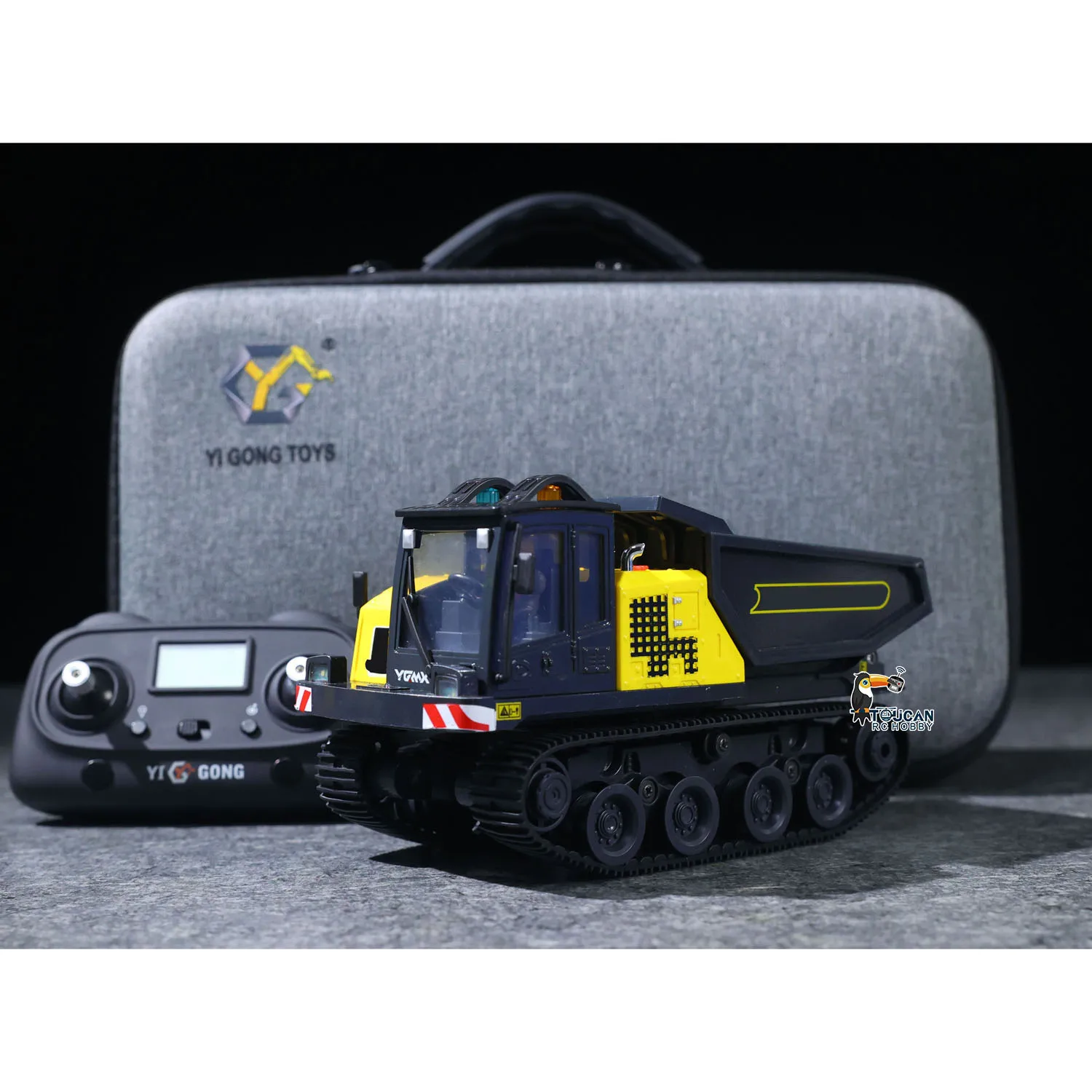 T14R Panther 1/50 RTR Electric RC Crawler Dump Truck Tracked Tipper Construction Vehicle 636 Loader 970 520 Excavator Model
T14R Panther 1/50 RTR Electric RC Crawler Dump Truck Tracked Tipper Construction Vehicle 636 Loader 970 520 Excavator Model