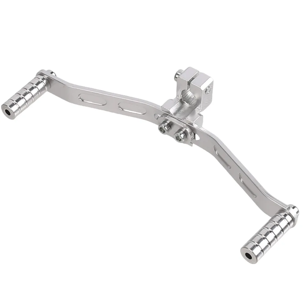 Aluminum Alloy Motorcycle Shift Lever Universal Double-headed Footrest Pedal Shifter Rustproof Wear-resistant Folding Gear Lever
Aluminum Alloy Motorcycle Shift Lever Universal Double-headed Footrest Pedal Shifter Rustproof Wear-resistant Folding Gear Lever