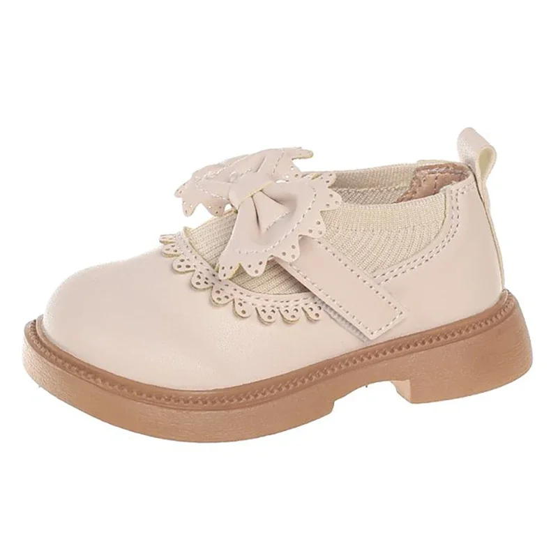 Children's Leather Shoes Spring And Autumn New Elastic Socks Bow Girl Princess Shoes Fashion Retro Baby Kid's Casual Shoes
Children's Leather Shoes Spring And Autumn New Elastic Socks Bow Girl Princess Shoes Fashion Retro Baby Kid's Casual Shoes
