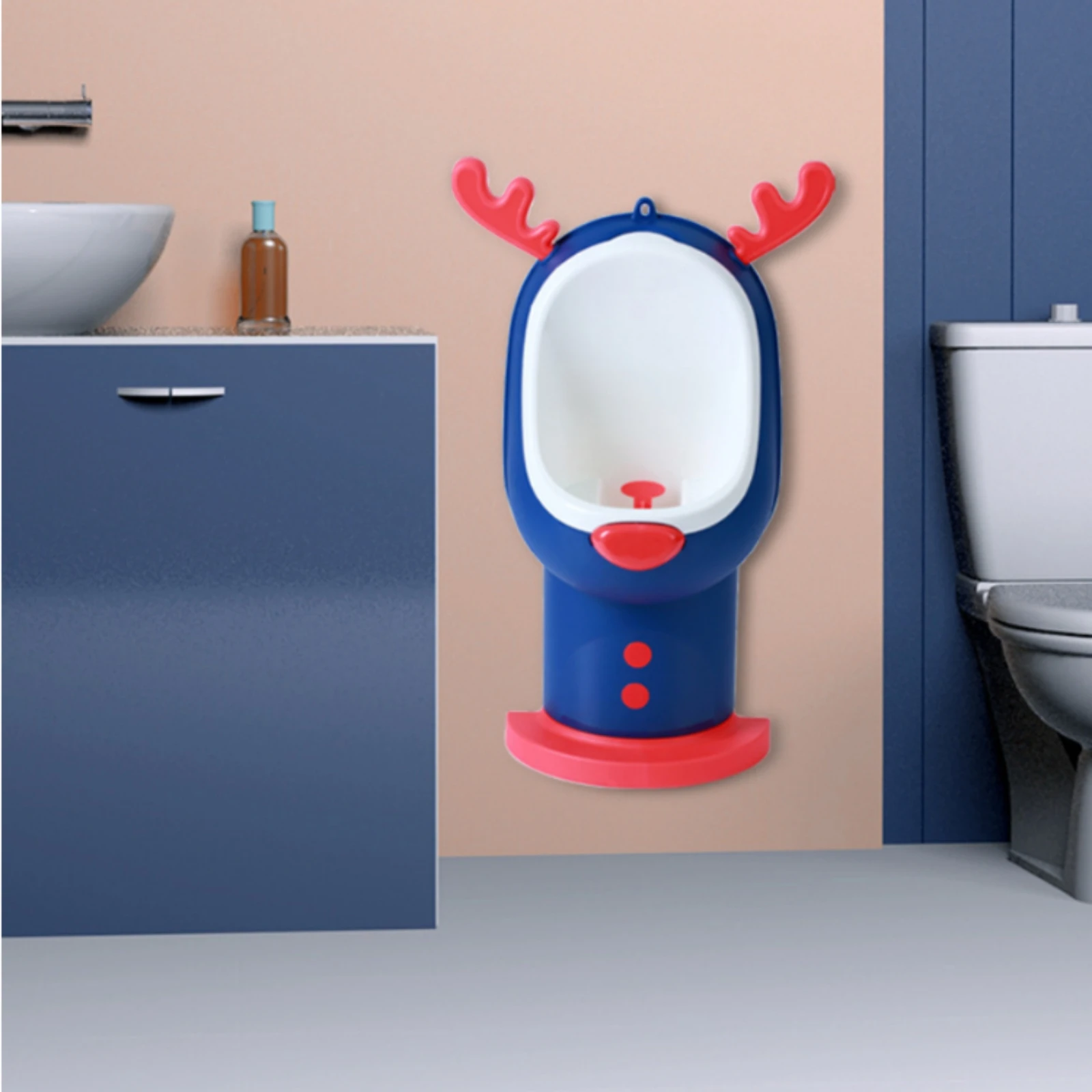 Wall Mounted Kids Urinal Molded Plastic Wall-Hanging Urinal Children's Bathroom Gear Glossy
Wall Mounted Kids Urinal Molded Plastic Wall-Hanging Urinal Children's Bathroom Gear Glossy