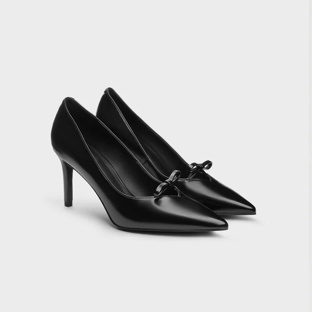 FWRD Women's Patent Leather Pointed Toe Stiletto Heels with Bow, Elegant Comfortable Party Office Dress Shoes #FWRD000223
FWRD Women's Patent Leather Pointed Toe Stiletto Heels with Bow, Elegant Comfortable Party Office Dress Shoes #FWRD000223