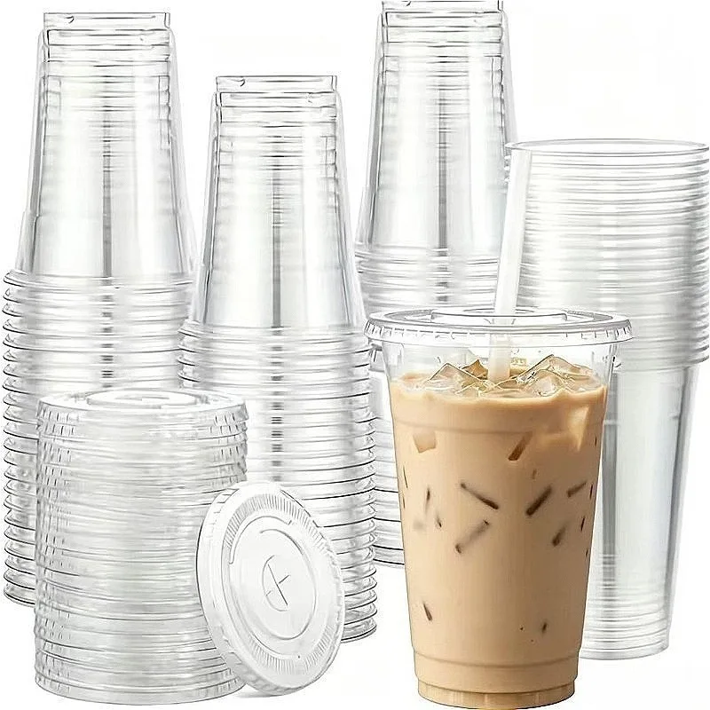 50PCS 12OZ/16OZ/20OZ Disposable Milk Tea Cup Plastic With Lids Iced Coffee Disposable Milk Tea Cup Parties Smoothie Milkshake
50PCS 12OZ/16OZ/20OZ Disposable Milk Tea Cup Plastic With Lids Iced Coffee Disposable Milk Tea Cup Parties Smoothie Milkshake