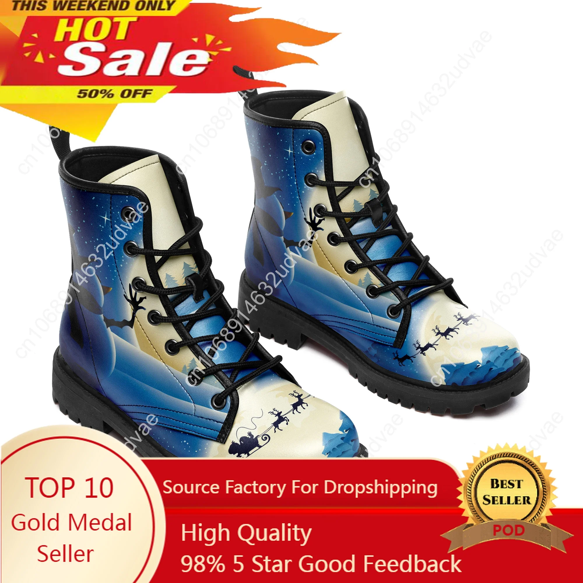 Dropshipping Print On Demand Men Women Custom Print Boots Christmas Xmas Design High Top Boots
Dropshipping Print On Demand Men Women Custom Print Boots Christmas Xmas Design High Top Boots