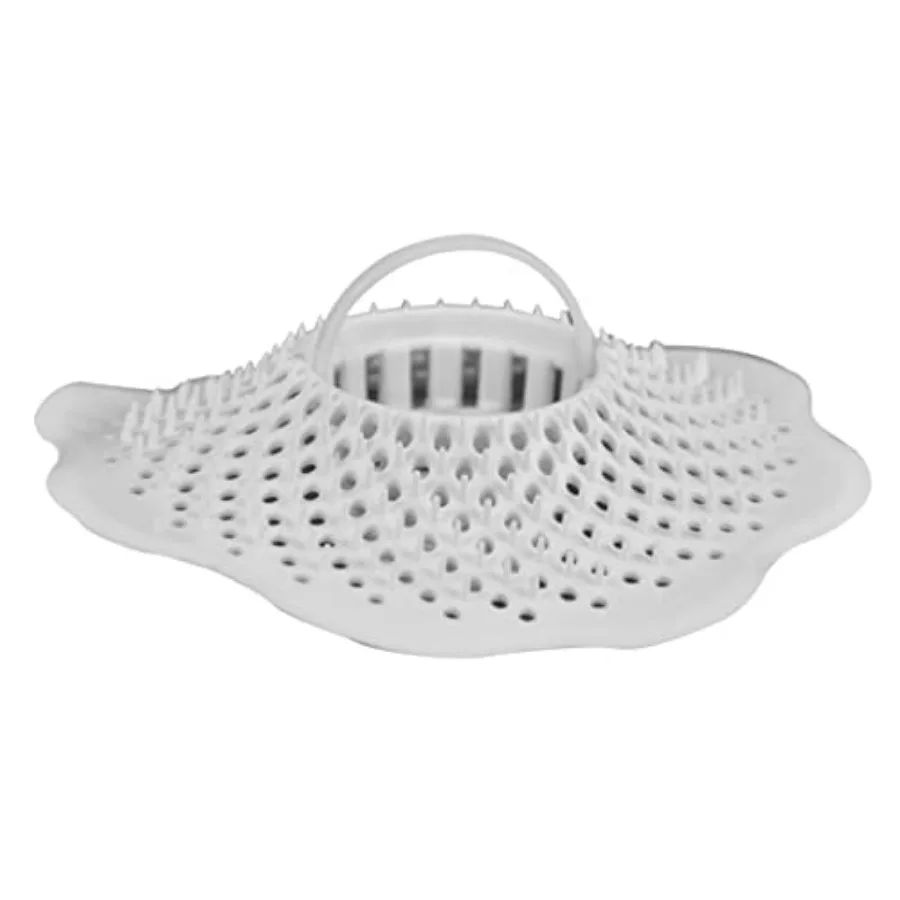 10306, Tub Protector Hair Cather and Strainer, Hair Drain Clog Prevention Drain Snake, Snare and Auger
10306, Tub Protector Hair Cather and Strainer, Hair Drain Clog Prevention Drain Snake, Snare and Auger