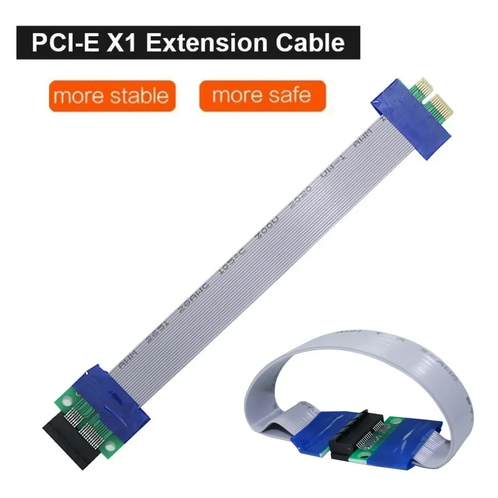 15cm Flexible PCI-E PCI EXPRESS Riser Card Extender Extension Cable PCIe 1X to 1X Converter Cord for Sound Card/Wireless Network
15cm Flexible PCI-E PCI EXPRESS Riser Card Extender Extension Cable PCIe 1X to 1X Converter Cord for Sound Card/Wireless Network