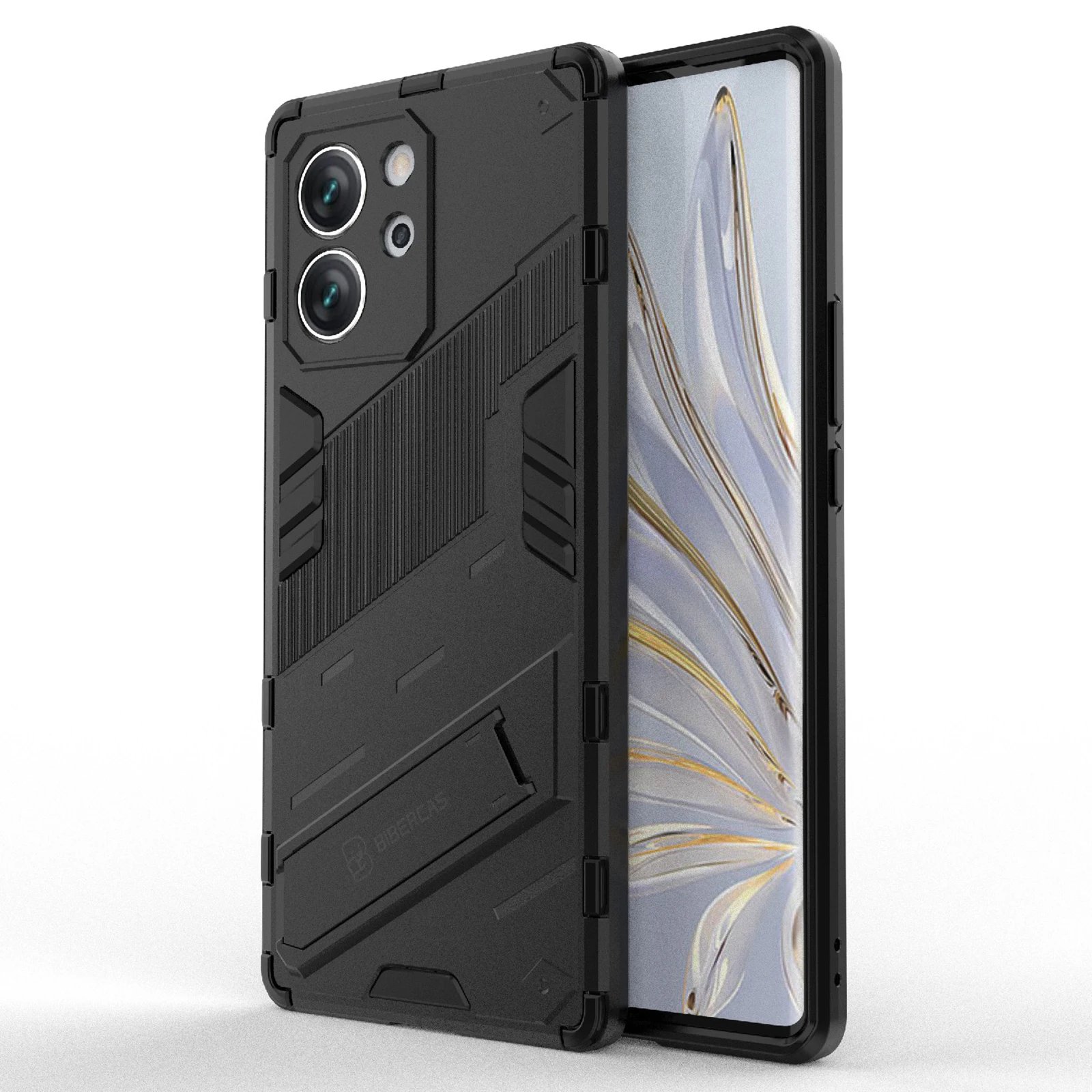 For Honor 80 SE 5G Soft TPU Hard PC Shock Absorbent Case Kickstand Shockproof Protective Phone Cover - Black
For Honor 80 SE 5G Soft TPU Hard PC Shock Absorbent Case Kickstand Shockproof Protective Phone Cover - Black