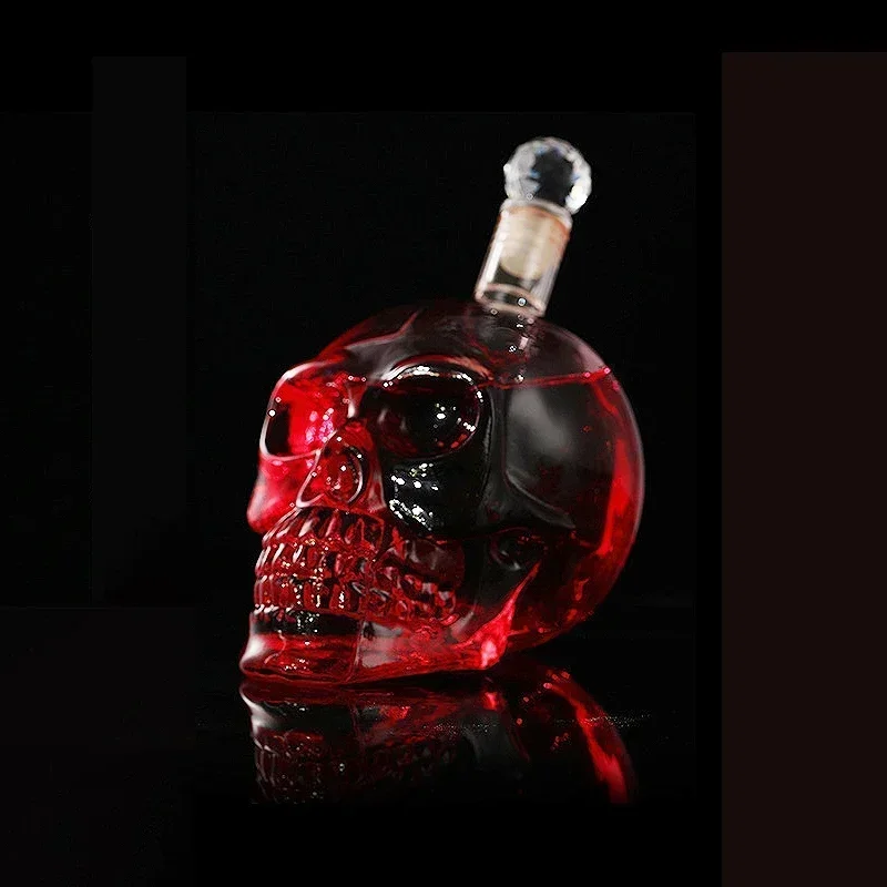 350-1000ml Creative Skull Glass Wine Bottle Whisky Wine Crystal Cup Transparent Drinking Drinkware Personality Bar Set Tool Gift
350-1000ml Creative Skull Glass Wine Bottle Whisky Wine Crystal Cup Transparent Drinking Drinkware Personality Bar Set Tool Gift