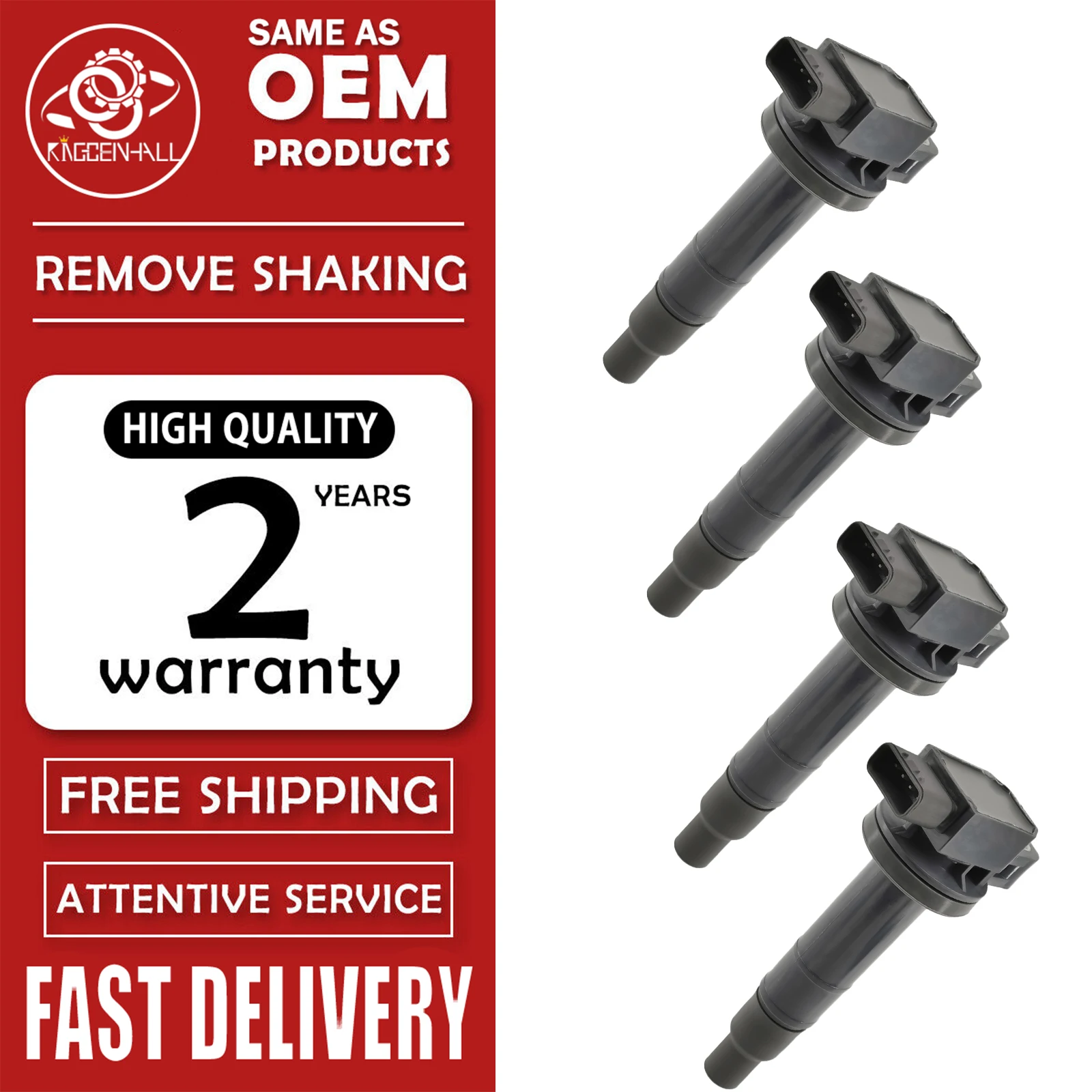 90919-02240 UF495 C1338 4PCS High Performance Ignition C1338 Compatible With Toyota Camry RAV4 Highlander Lexus ES350 2.4L 3.5L
90919-02240 UF495 C1338 4PCS High Performance Ignition C1338 Compatible With Toyota Camry RAV4 Highlander Lexus ES350 2.4L 3.5L