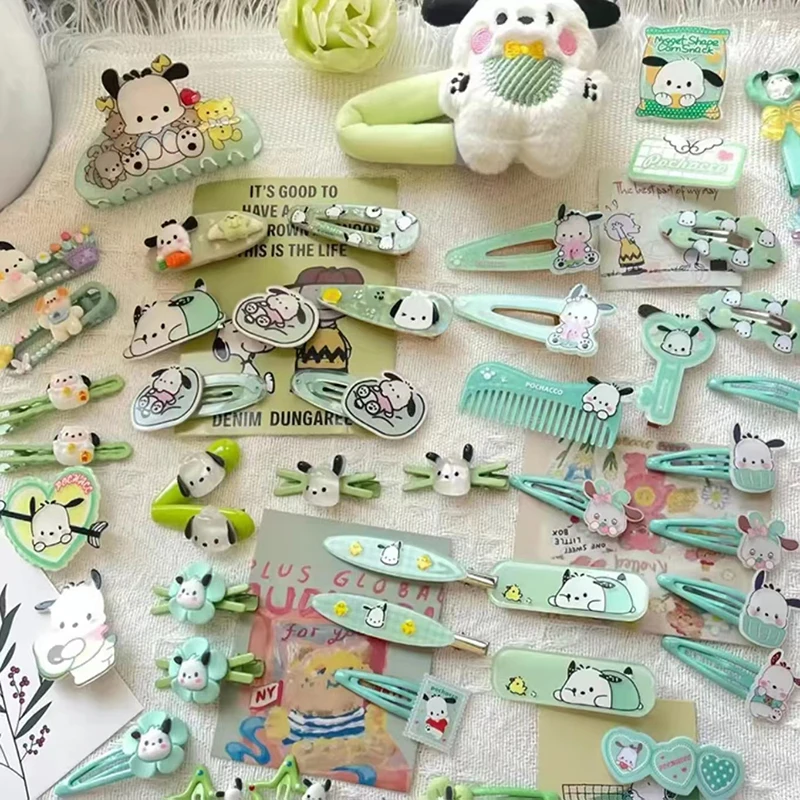21Pcs Sanrio Pochacco Kawaii Hairpin Cartoon Anime Student Hair Clip Children's Cute Hair Accessories Decorate Toys Girls Gift
21Pcs Sanrio Pochacco Kawaii Hairpin Cartoon Anime Student Hair Clip Children's Cute Hair Accessories Decorate Toys Girls Gift