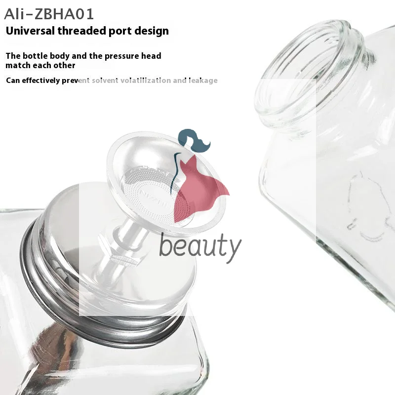 Nail Art Polish Remover Cleaner Makeup Manicure Tools Nail Storage Refillable Glass Bottles Empty Liquid Press Pump Dispenser
Nail Art Polish Remover Cleaner Makeup Manicure Tools Nail Storage Refillable Glass Bottles Empty Liquid Press Pump Dispenser