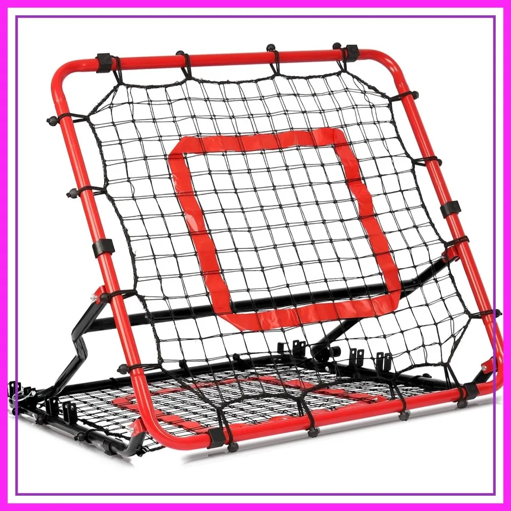 Baseball Softball Rebounder Net, Pitch Back Training Aid, Multi-Sport Practice Net for Throwing & Fielding
Baseball Softball Rebounder Net, Pitch Back Training Aid, Multi-Sport Practice Net for Throwing & Fielding