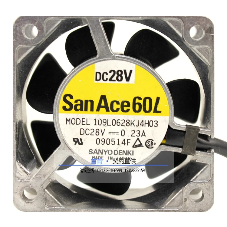 НОВЫЙ SANYO DENKI SAN ACE 6025 DC 28V 109L0628KJ4H03 0,23A частота ДЛЯ охлаждающего вентилятора FANUC
НОВЫЙ SANYO DENKI SAN ACE 6025 DC 28V 109L0628KJ4H03 0,23A частота ДЛЯ охлаждающего вентилятора FANUC