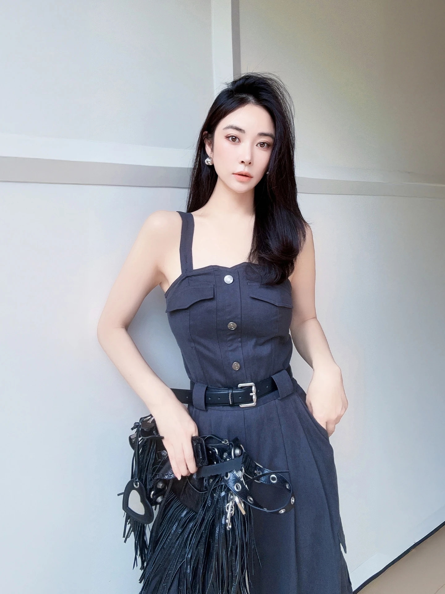 Disimman Ling Simple Workwear Sle Svel Overall Pants Casual Straight Leg Long Pants Commute Summer 2025
Disimman Ling Simple Workwear Sle Svel Overall Pants Casual Straight Leg Long Pants Commute Summer 2025