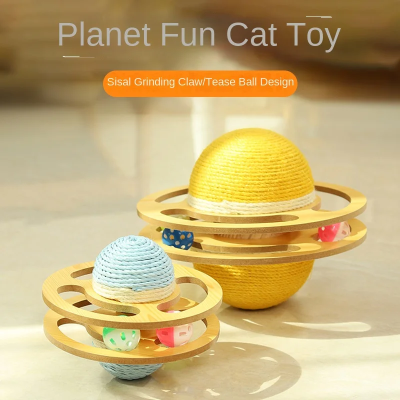Sisal Tumbler Bell Teaser Scratching Board Self-Hi Multi-Angle Non-Reverse Stuffy Toy
Sisal Tumbler Bell Teaser Scratching Board Self-Hi Multi-Angle Non-Reverse Stuffy Toy