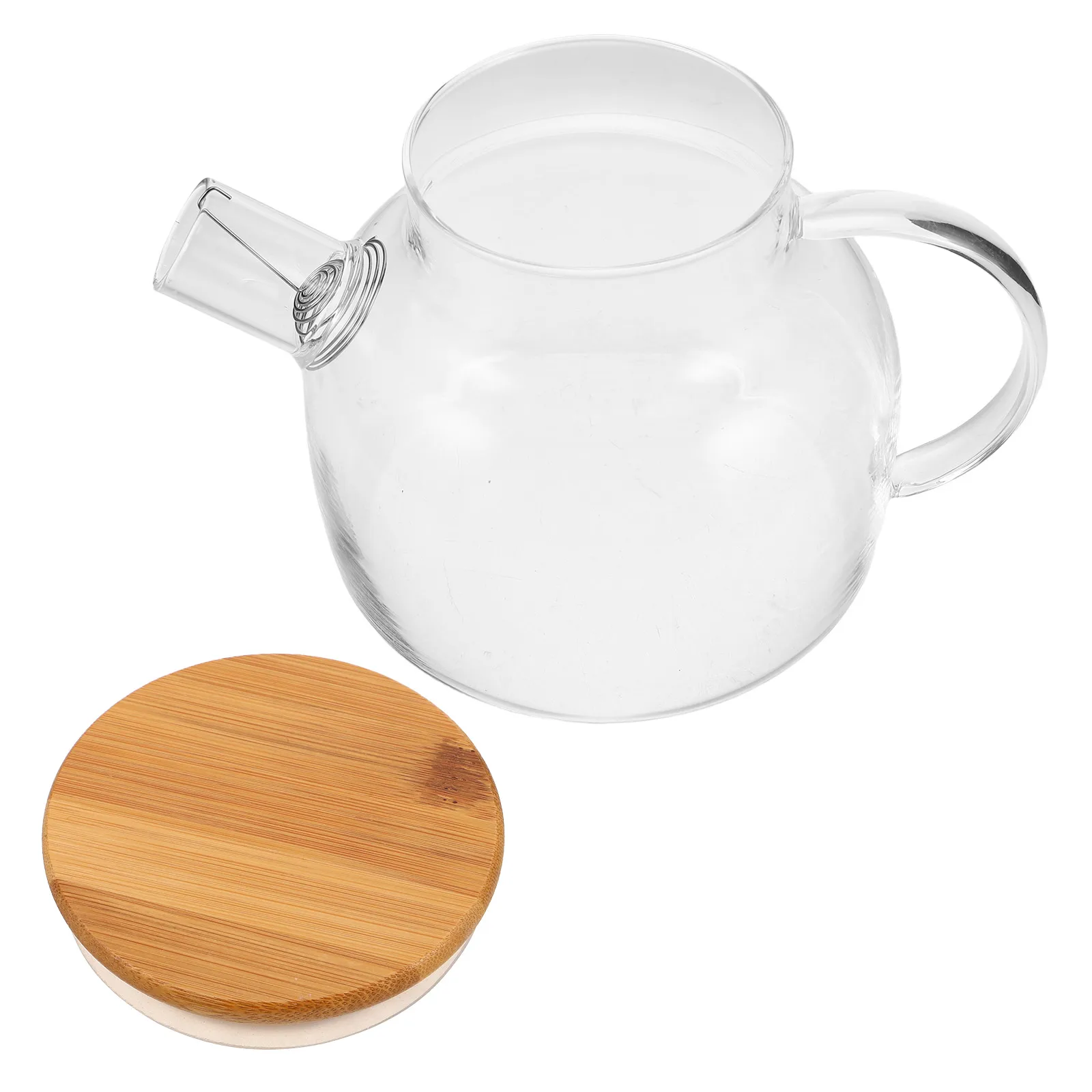 Glass Teapot Capacity Short Spout Stovetop Stove Glass Kettle Kettle Bamboo Lid Coffee Pot Tea Party
Glass Teapot Capacity Short Spout Stovetop Stove Glass Kettle Kettle Bamboo Lid Coffee Pot Tea Party
