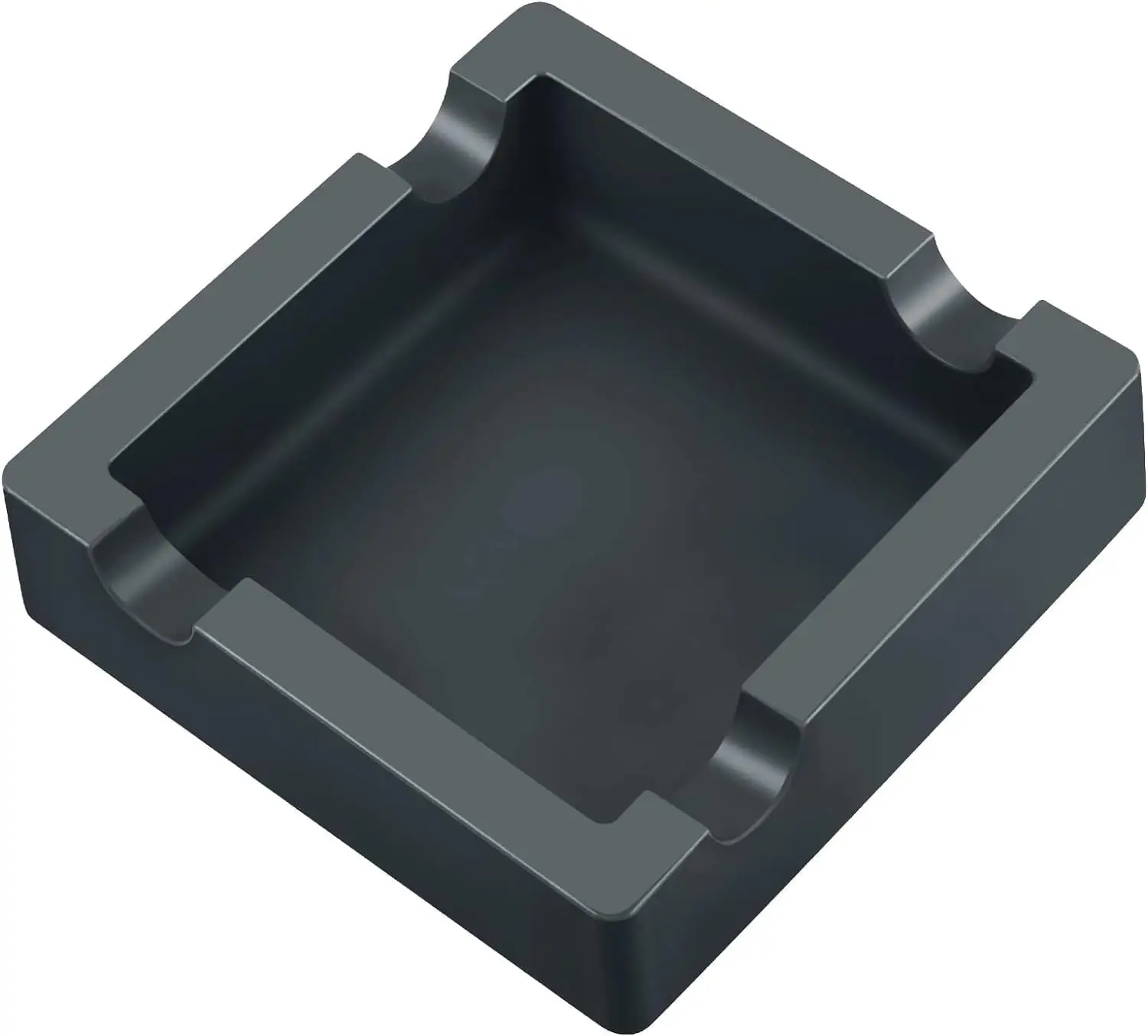 Large Silicone Ashtray for Outdoor Patio, Unbreakable Non-Slip Burn-Resistant Cigar Holder, Black
Large Silicone Ashtray for Outdoor Patio, Unbreakable Non-Slip Burn-Resistant Cigar Holder, Black