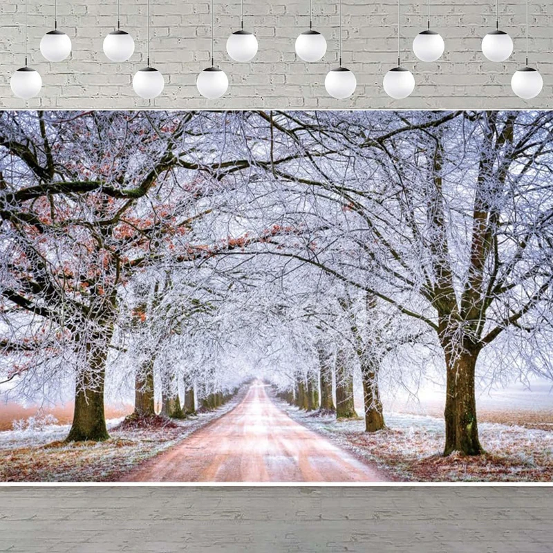 Photography Backdrop Snowflake Bokeh Glitter White Snow Forest Christmas Party Decoration Tree Landscape Background
Photography Backdrop Snowflake Bokeh Glitter White Snow Forest Christmas Party Decoration Tree Landscape Background