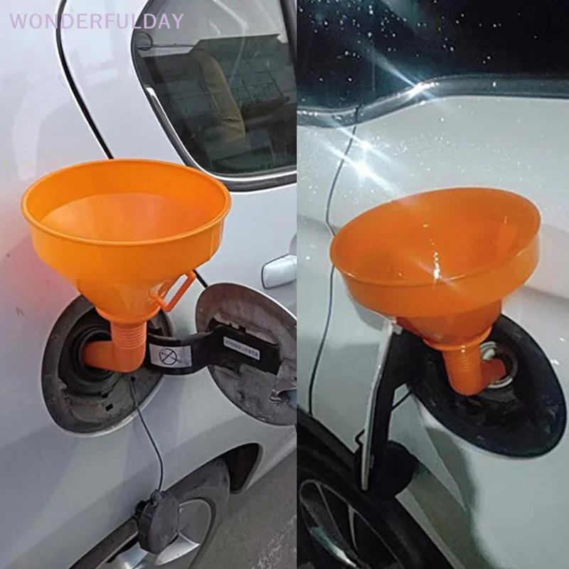 New 2-In-1 Refueling Funnel with Strainer Can Spout for Oil Water Fuel Petrol Gasoline for Auto Car Motorcycle Bike Truck ATV
New 2-In-1 Refueling Funnel with Strainer Can Spout for Oil Water Fuel Petrol Gasoline for Auto Car Motorcycle Bike Truck ATV