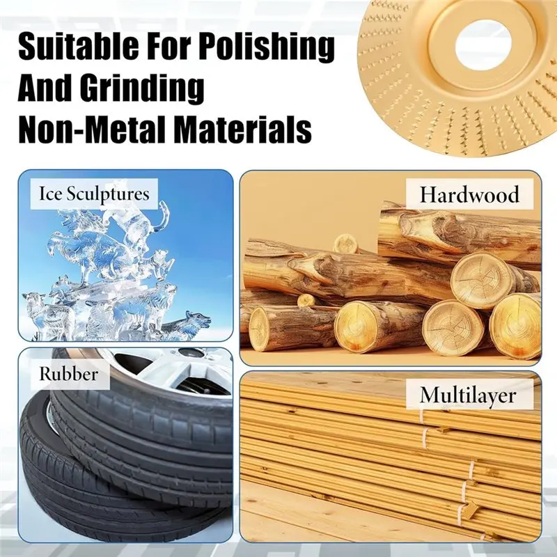 A23P 14 Pcs Angle Grinder Wood Carving Disc Set, Stump Grinder Tool Grinding Wheel Shaping Disc For Wood Cutting
A23P 14 Pcs Angle Grinder Wood Carving Disc Set, Stump Grinder Tool Grinding Wheel Shaping Disc For Wood Cutting